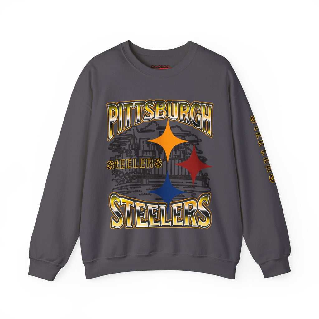 Charcoal Grey Pittsburg Steelers Sweatshirt 