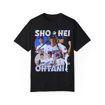 Sho Hei Ohtani All Black T Shirt