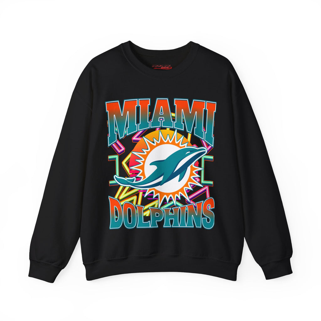 All Black Miami Dolphins Sweatshirt 