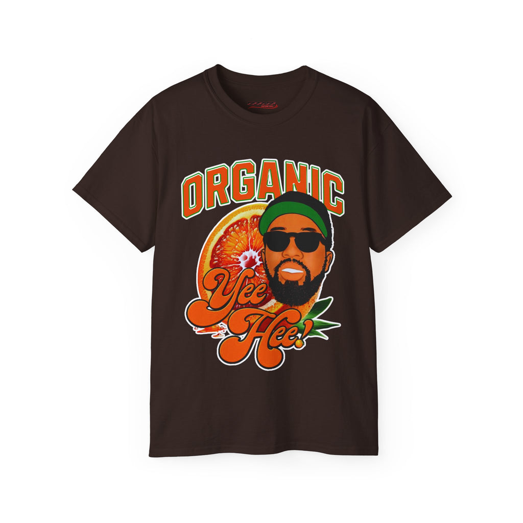 All Chocolate Brown Larry June Organic T Shirt