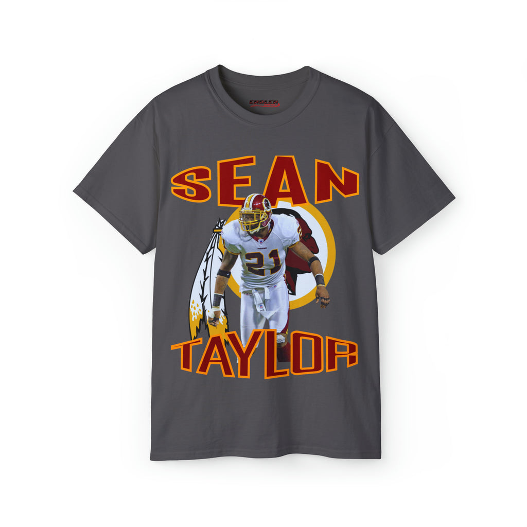 Charcoal Grey Sean Taylor Redskins T Shirt 