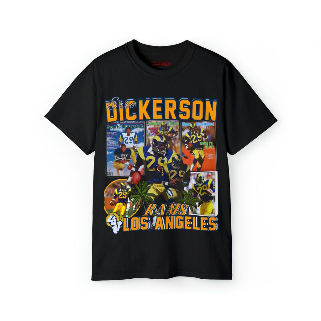 All Black Eric Dickerson T Shirt