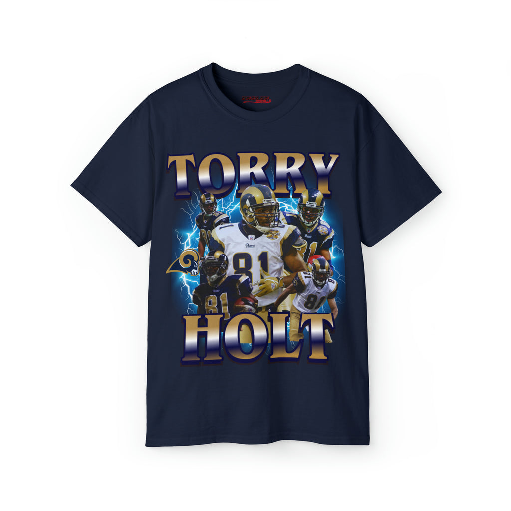 Navy Blue Torry Holt T Shirt