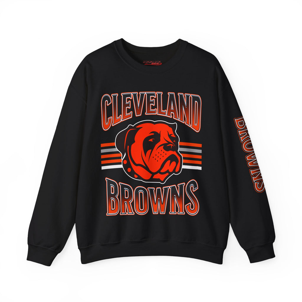 All Black Cleveland Brown Sweatshirt 