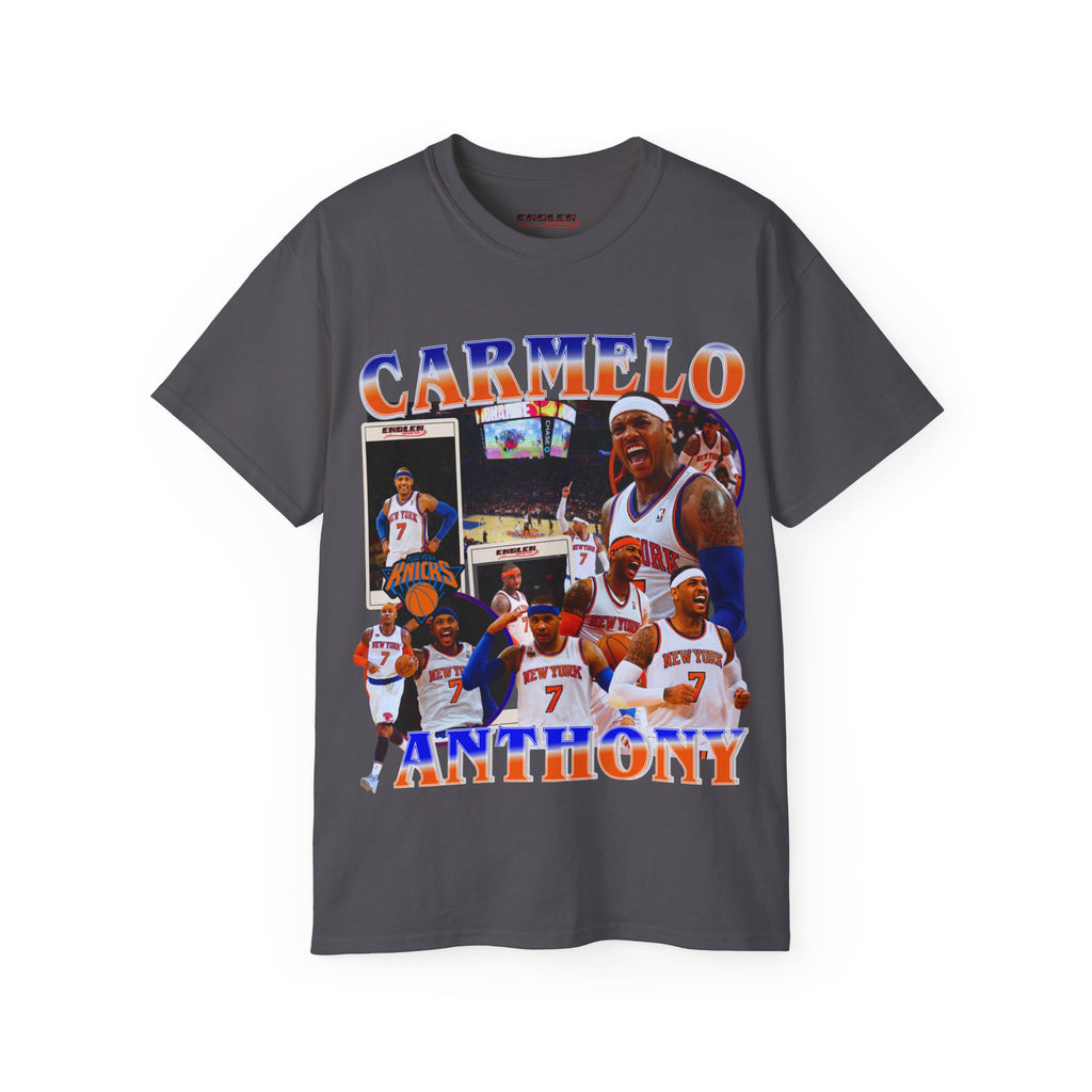 Charcoal Grey Carmelo Anthony Graphic Tee