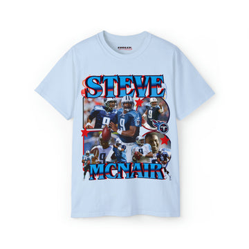 Sky Blue Steve McNair Titans T Shirt