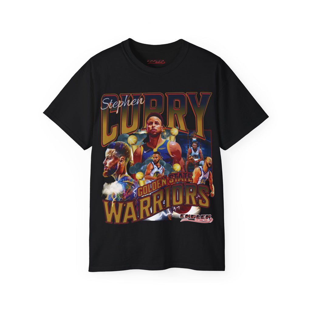 All Black Stephen Curry T- Shirt 