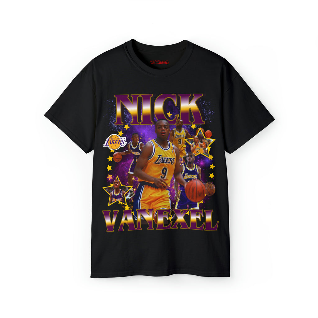 All Black Nick Van Excel Basketball T Shirt