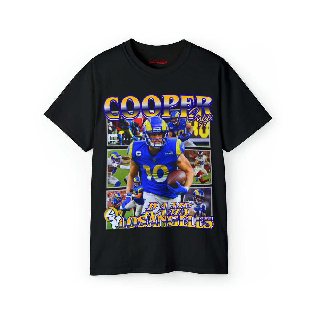 All Black Cooper Cupp Rams T Shirt 