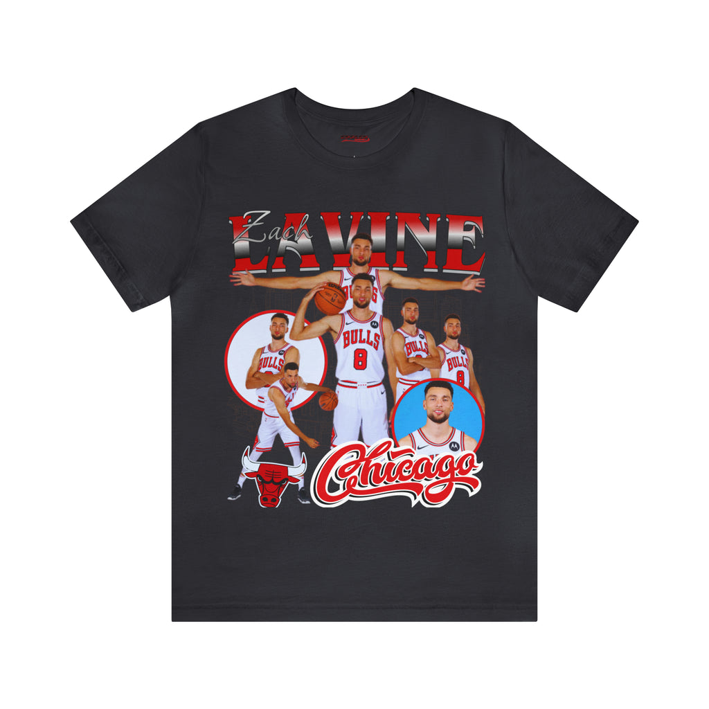 Dark Grey Zach Lavine T Shirt 