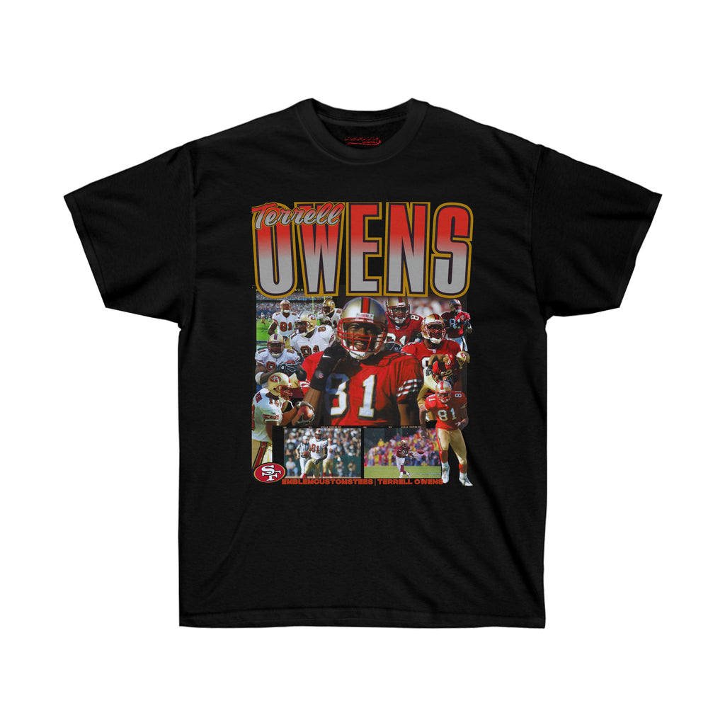 All Black Terrell Owens T-Shirt 