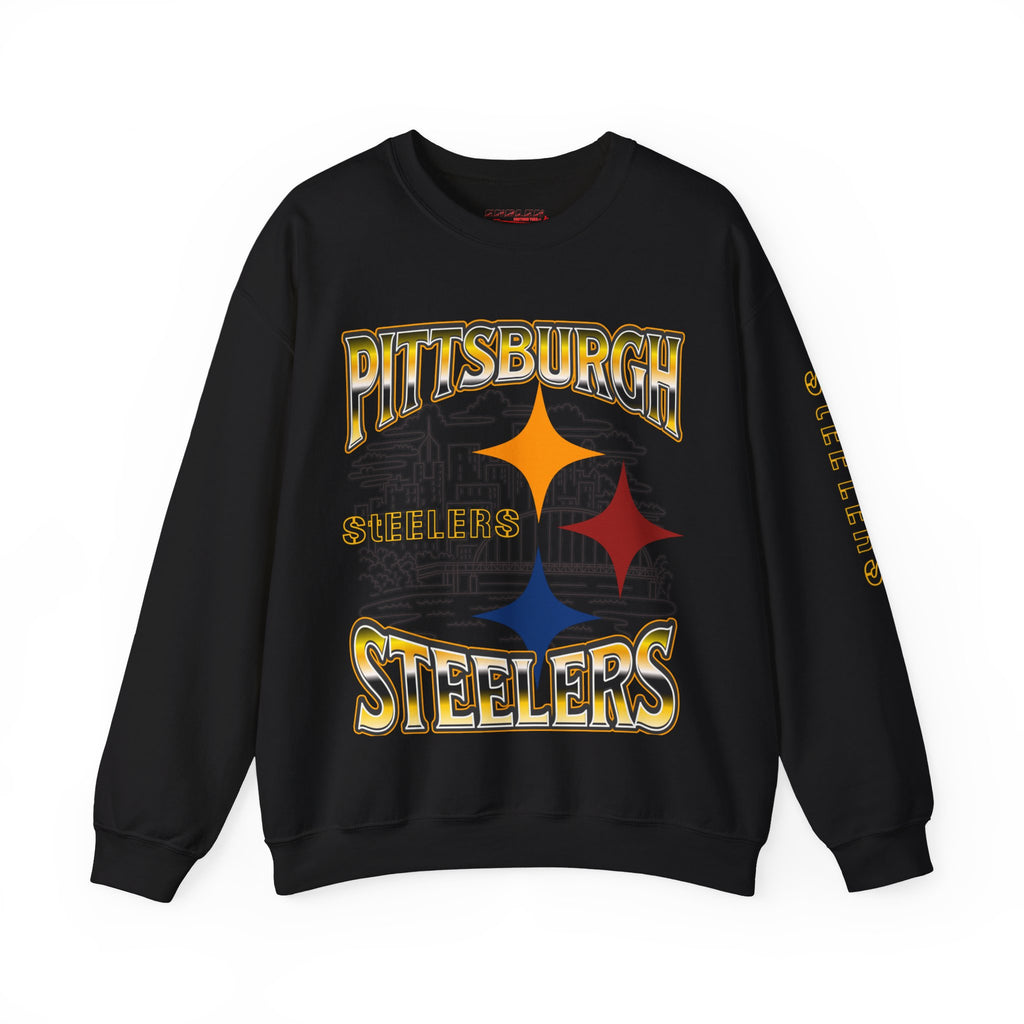 All Black Pittsburgh Steelers Sweatshirt