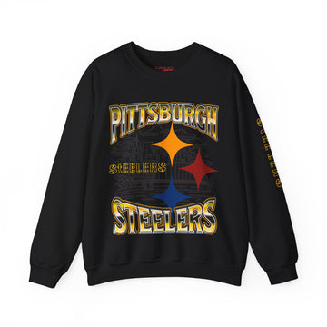 All Black Pittsburgh Steelers Sweatshirt