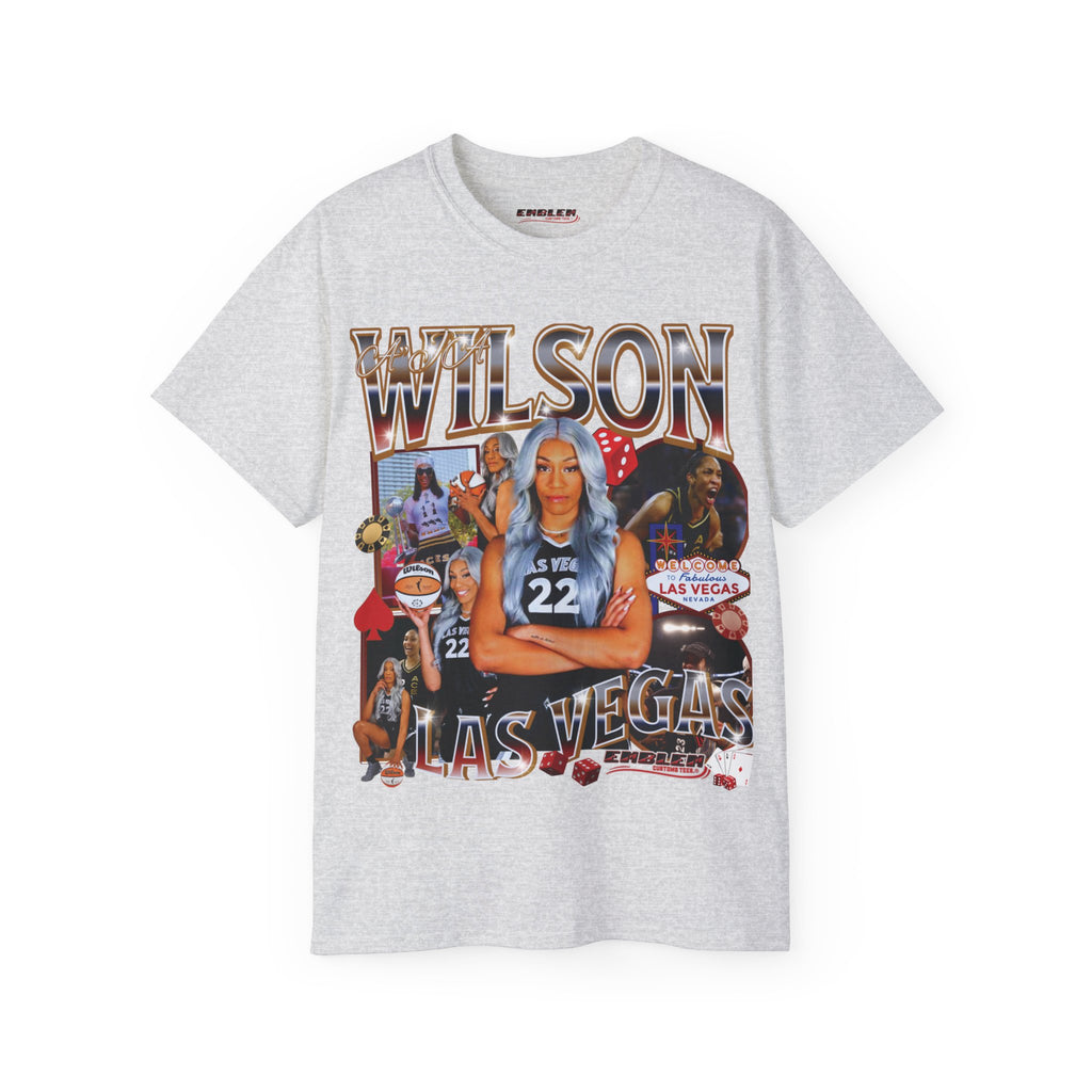 Ash Grey A'ja Wilson T Shirt