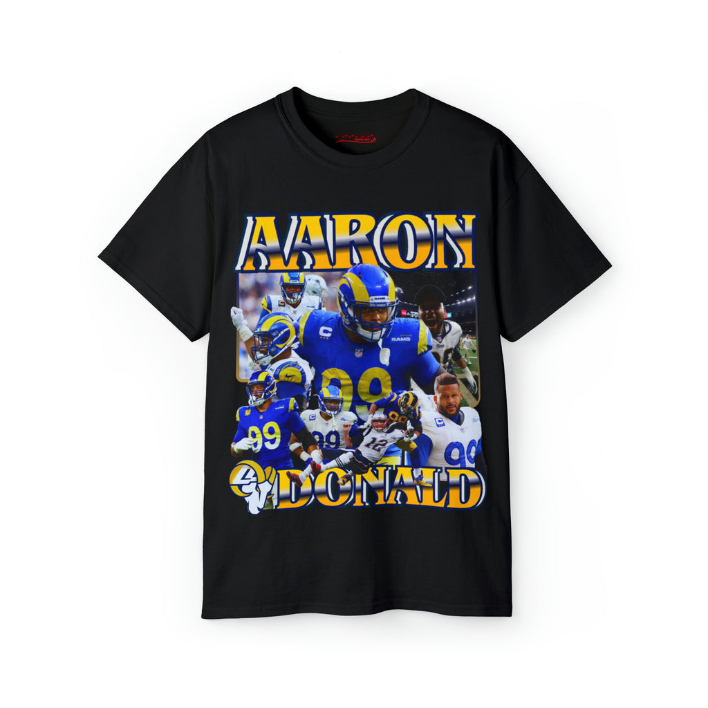 All Black Aaron Donald T Shirt 