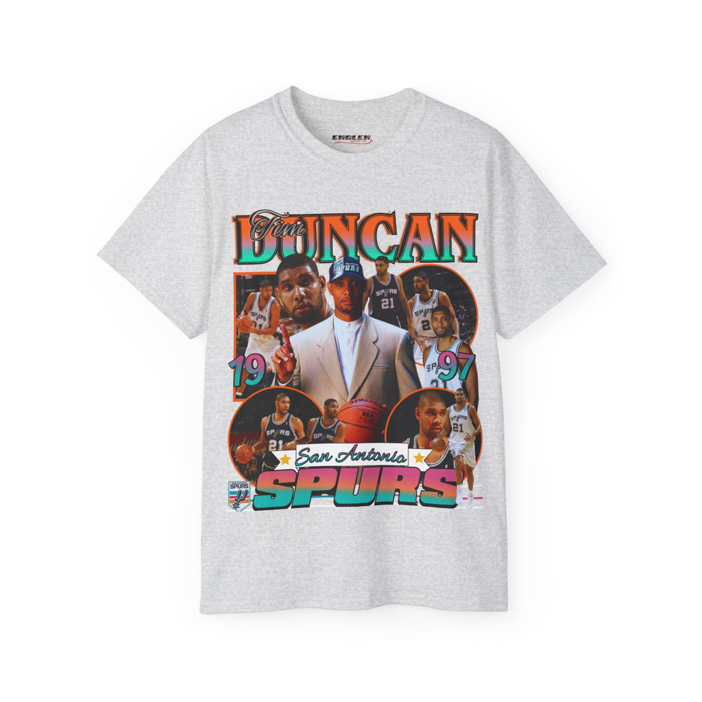 Ash Grey Tim Duncan T-Shirt 