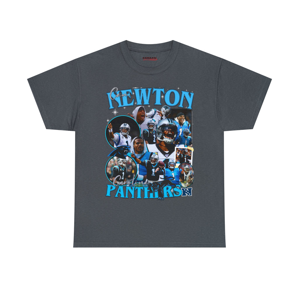 Tweed Cam Newton Football T-Shirt 