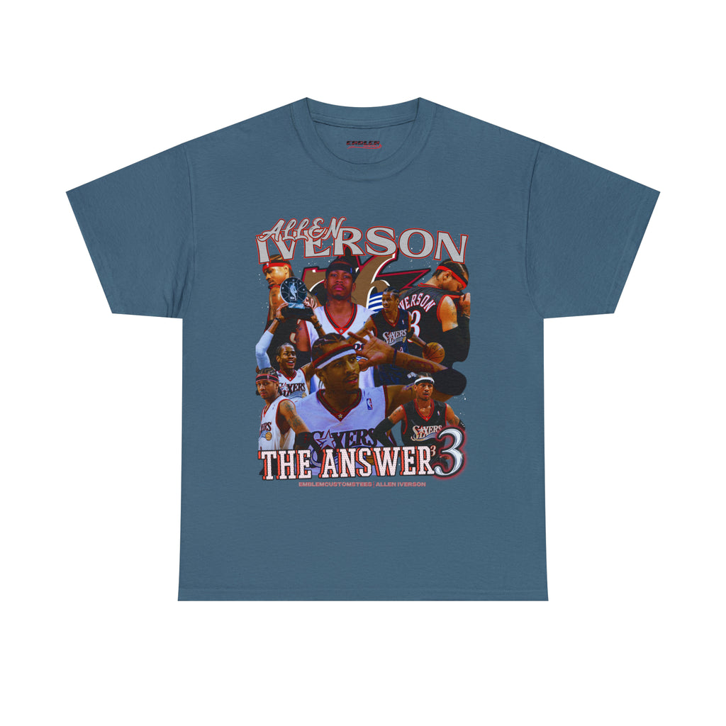 Indigo Blue Allen Inversion T-Shirt 