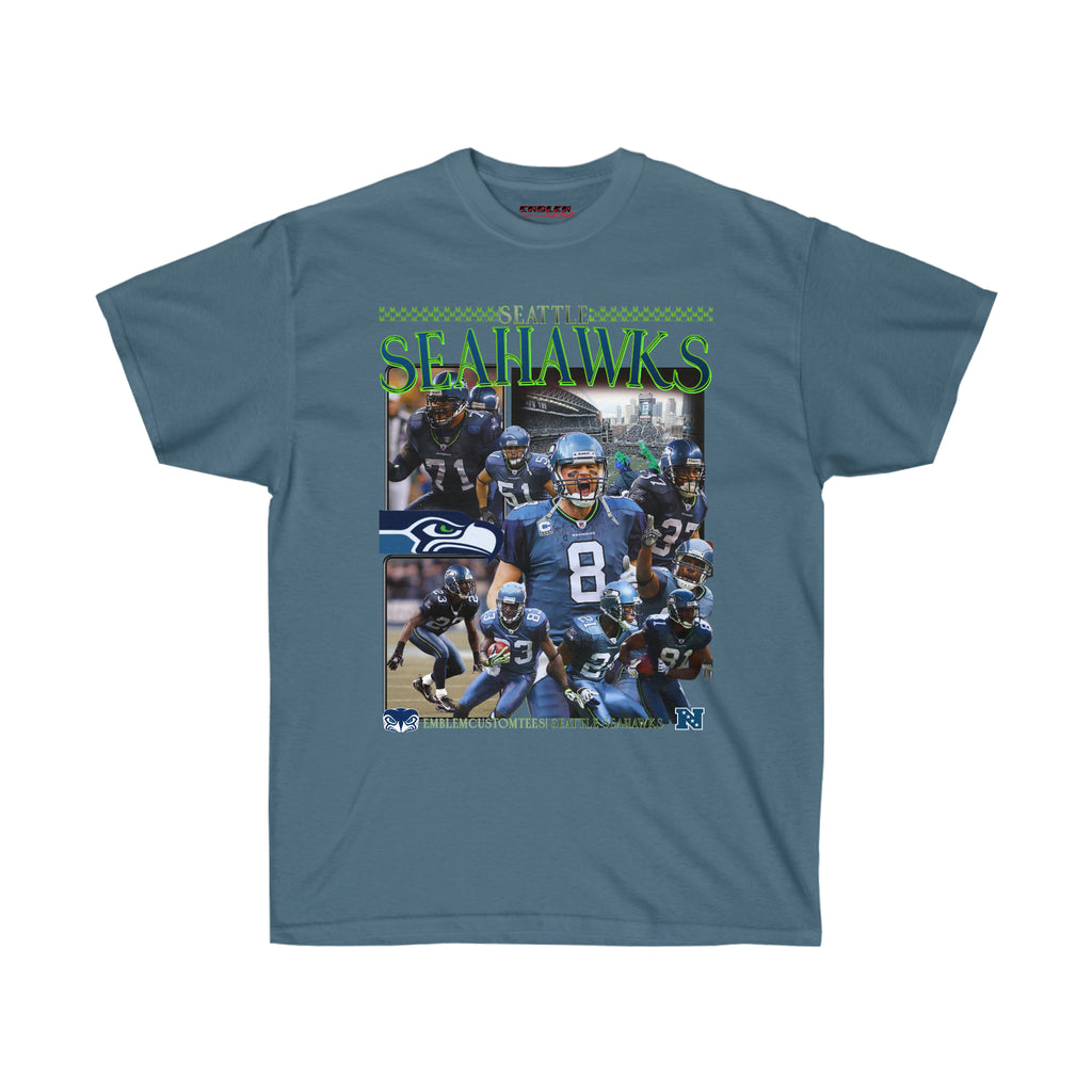 Indigo Blue Seattle Seahawks T-Shirt 