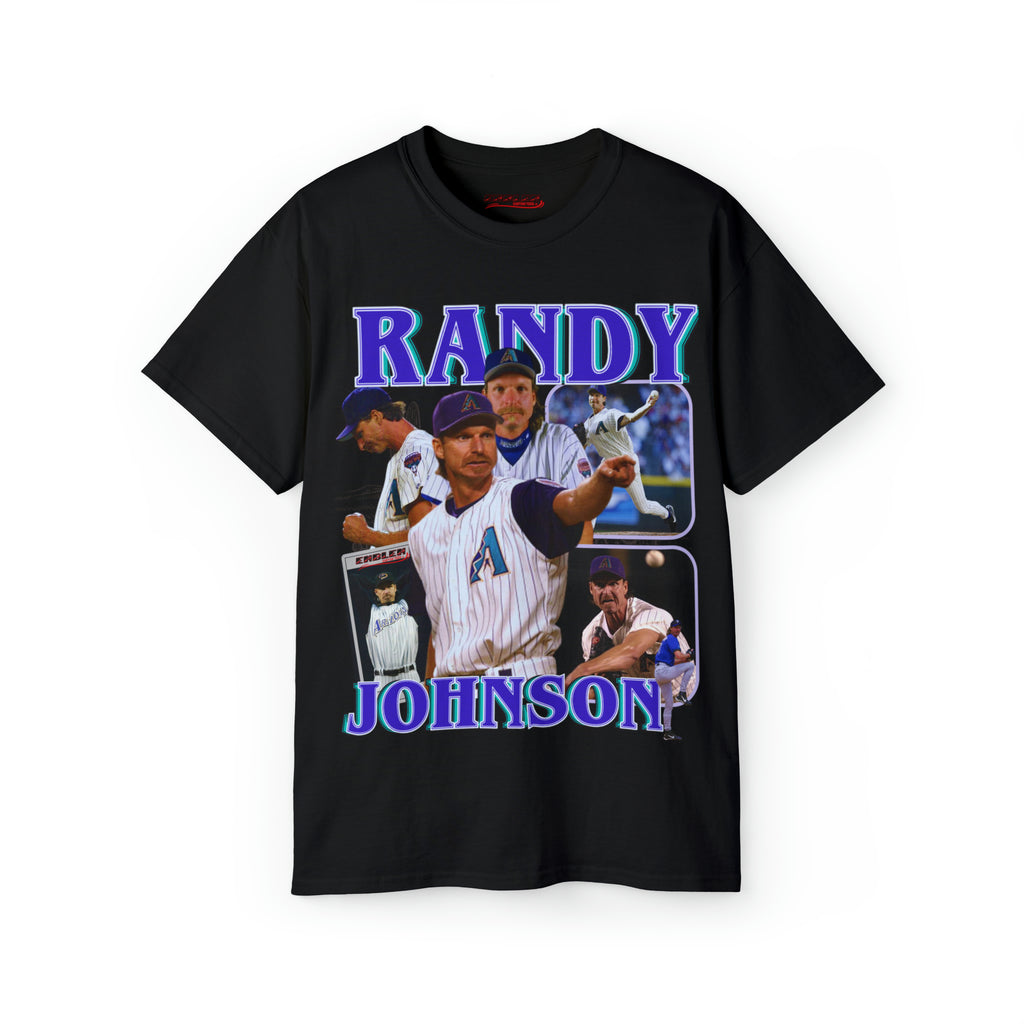 All Black Randy Johnson Diamondbacks T Shirt