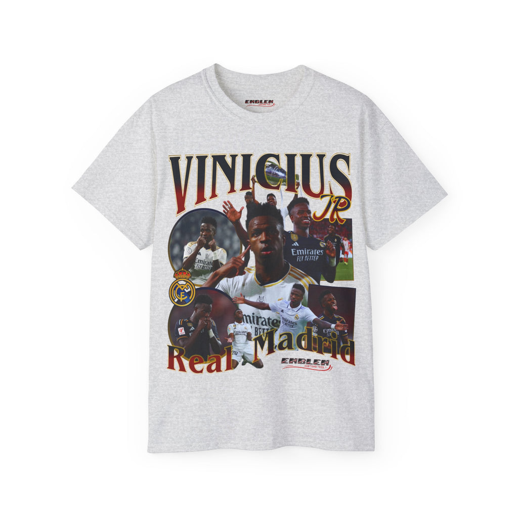 Ash Grey Vinicius Jr T Shirt
