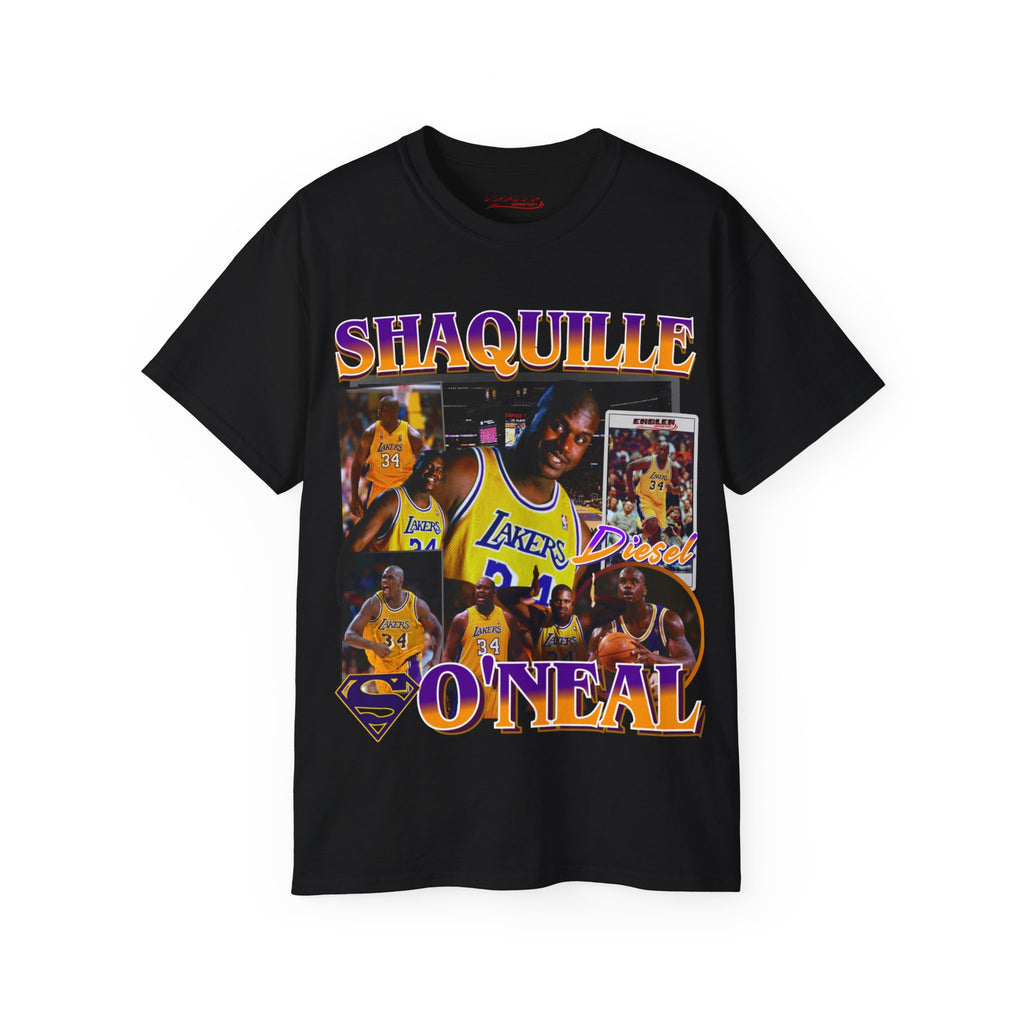 All Black Shaquille O'Neal T Shirt 