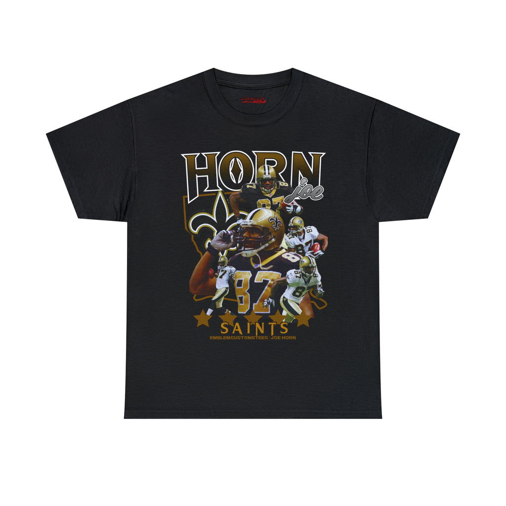 All Black Joe Horn T-Shirt