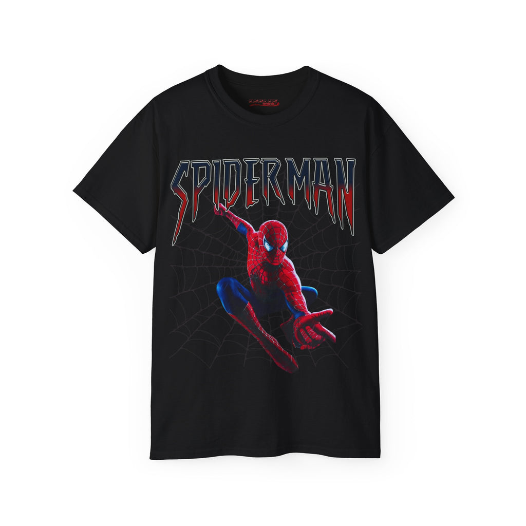 All Black Spiderman T Shirt 