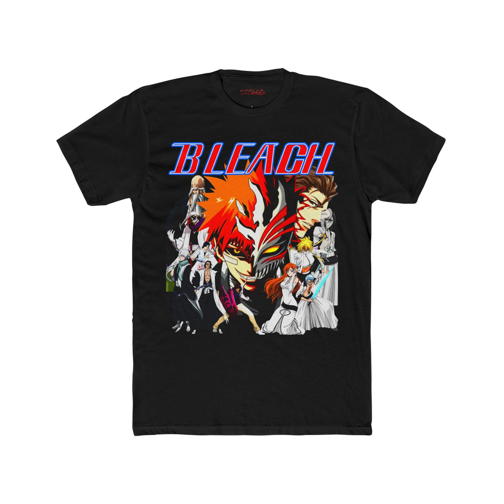 Solid Black Bleach Graphic Tee